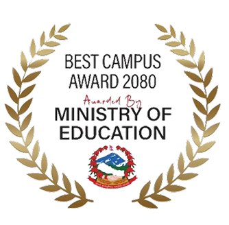 Recognized as the Best Campus of 2080 by the Ministry of Education, Nepal