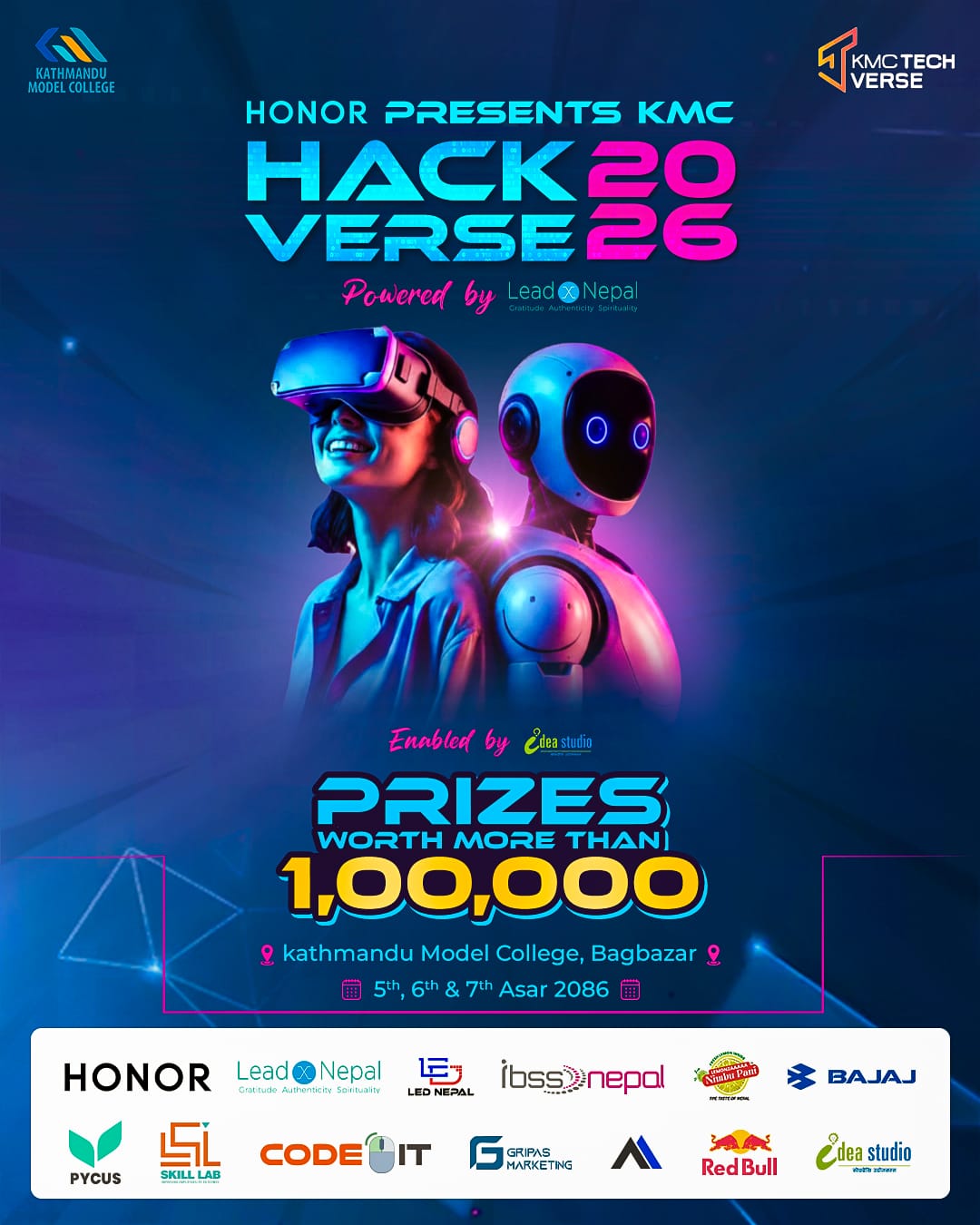 News coverage on Nepal's first National Hackathon, exclusively for BCA students, organised by Kathmandu Model College - TU from June 19 to 21, 2026